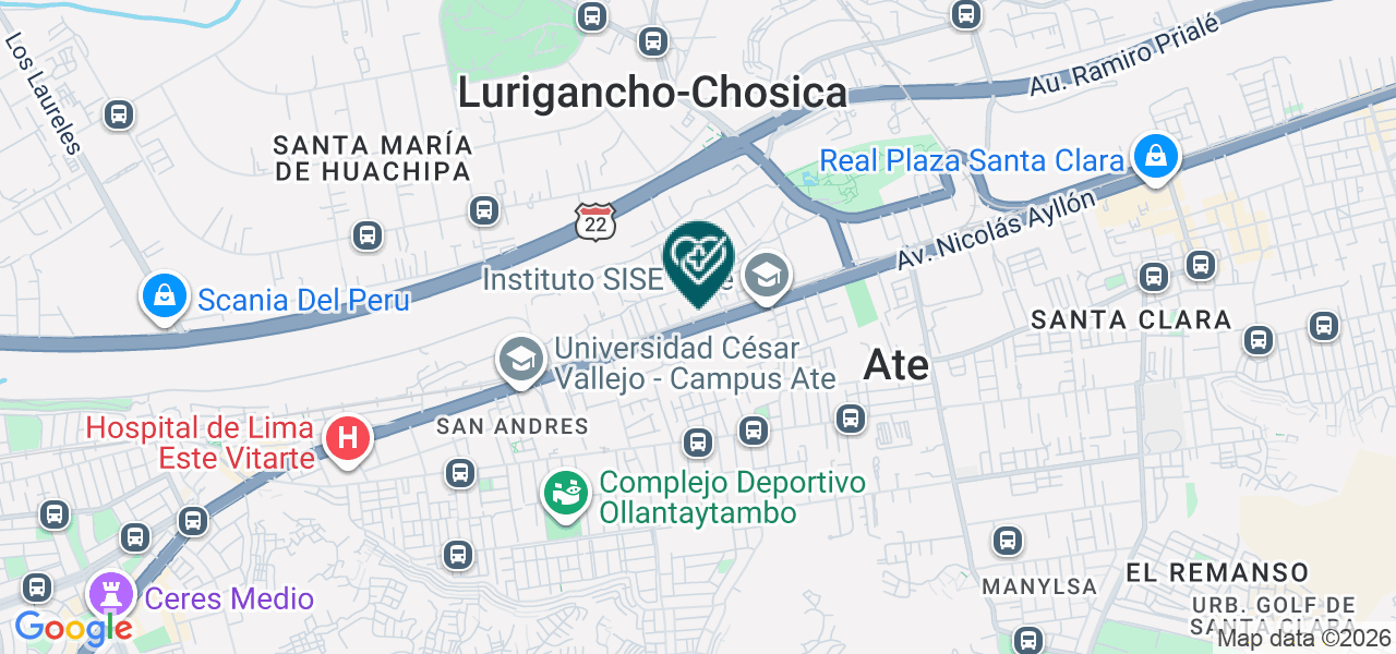 Mapa de Alpaca Gutierrez Irma Luz