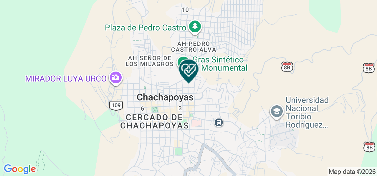 Mapa de Santa Fe