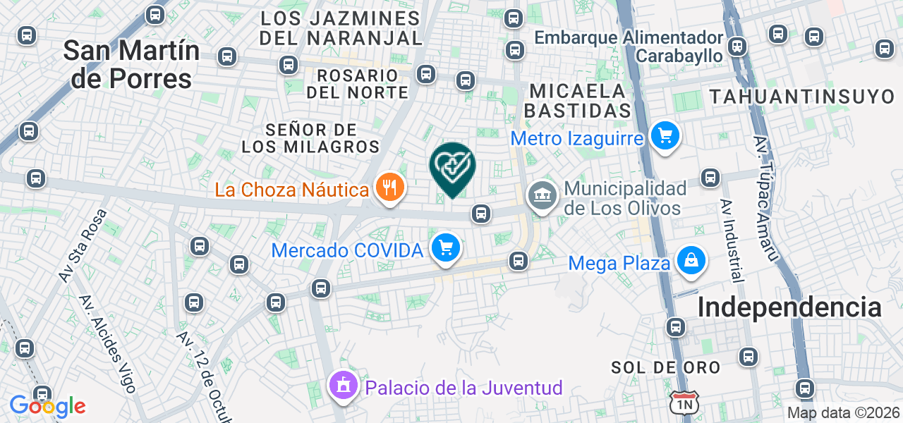 Mapa de Dra.rocio Ramirez