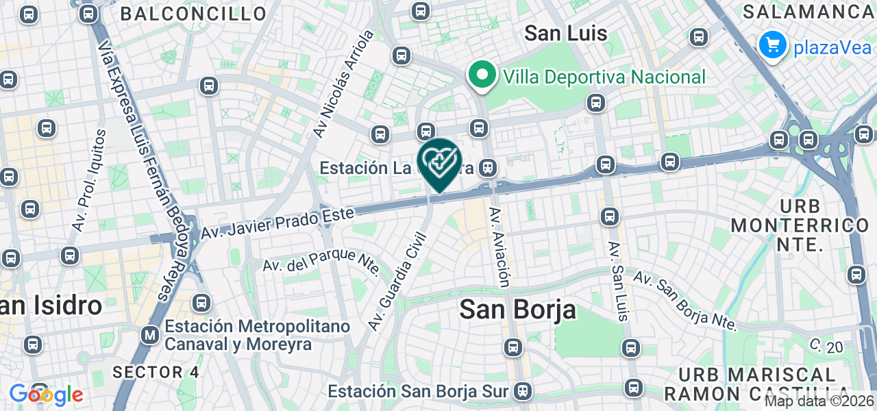 Mapa de Centro Medico de Bienestar Natural
