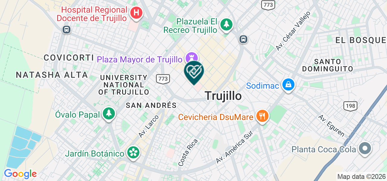 Mapa de Consultorio Medico