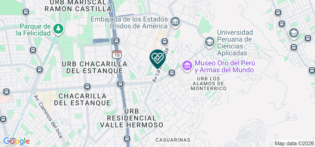 Mapa de Lider Dent Inversiones Medicas SAC