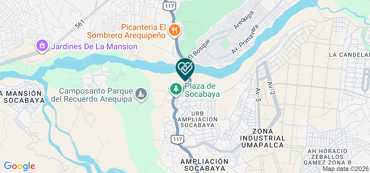 Mapa de Policlinico
