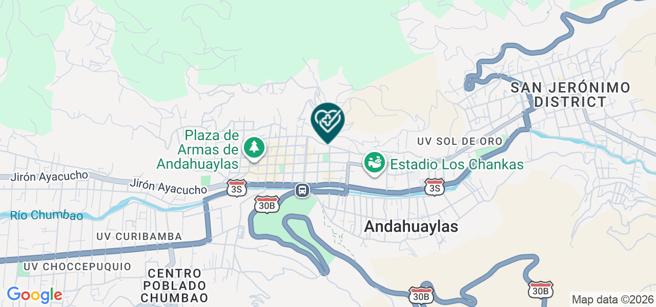 Mapa de Consultorio Medico Especializado