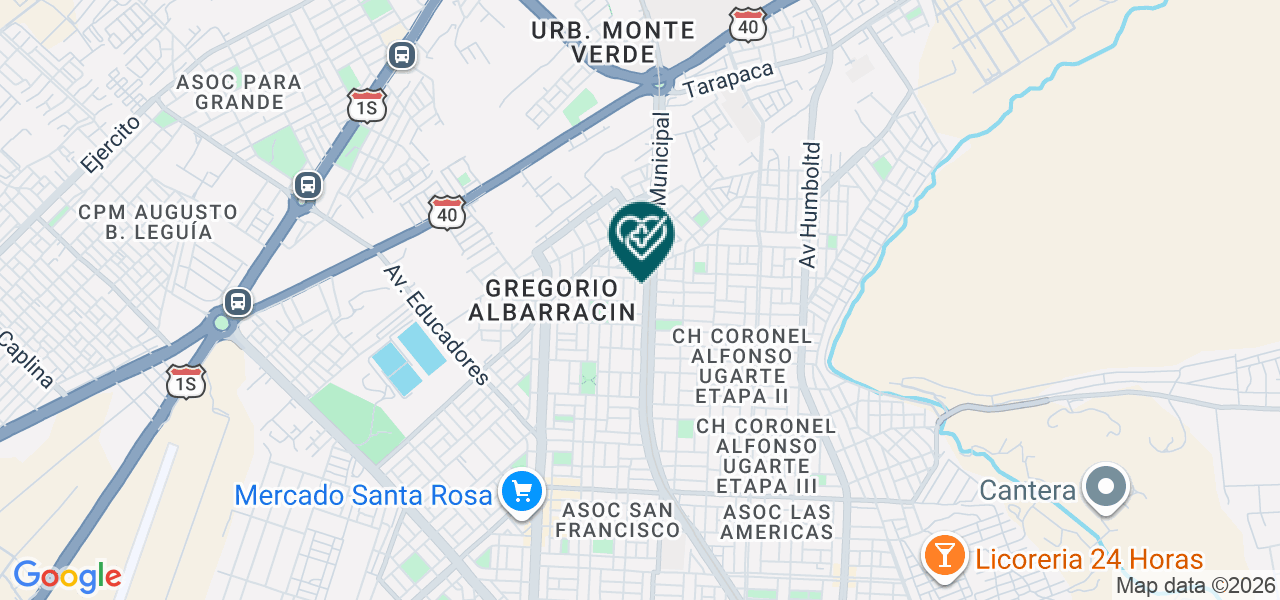 Mapa de Endo Dental Odontologos
