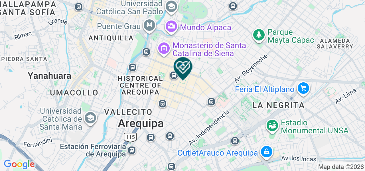 Mapa de Consultorio