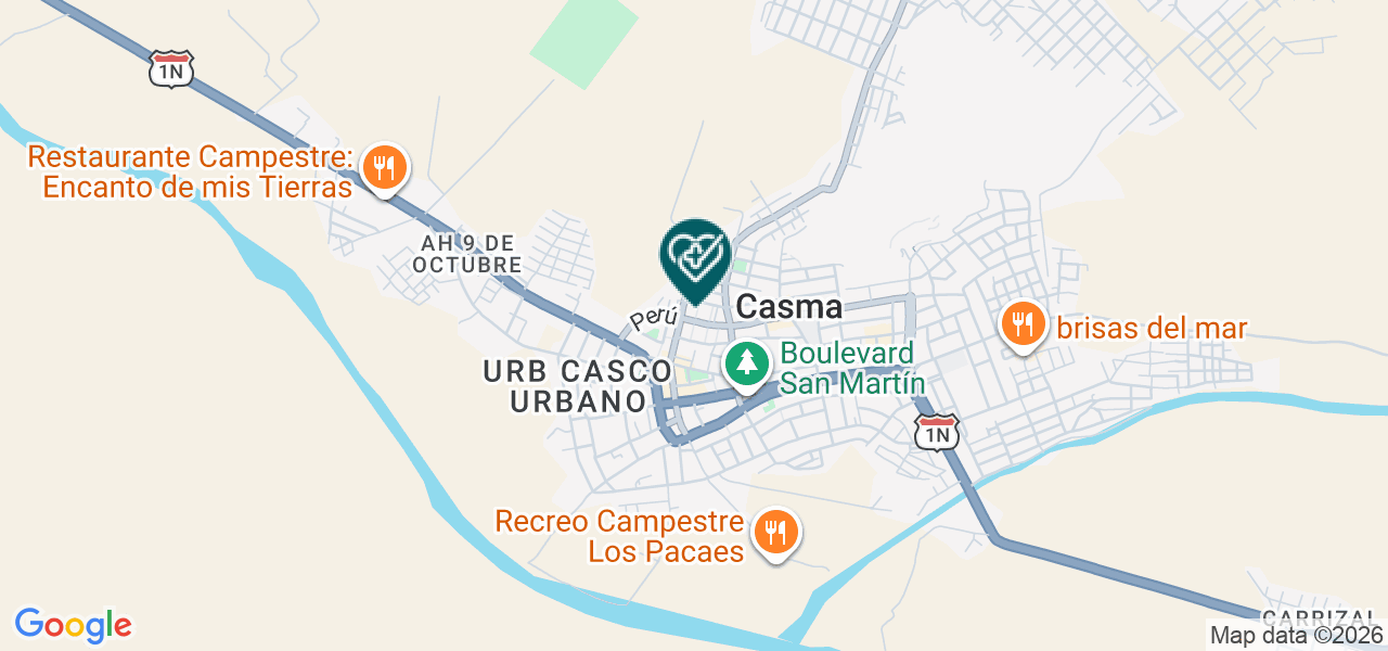 Mapa de Clinica Ecocasma