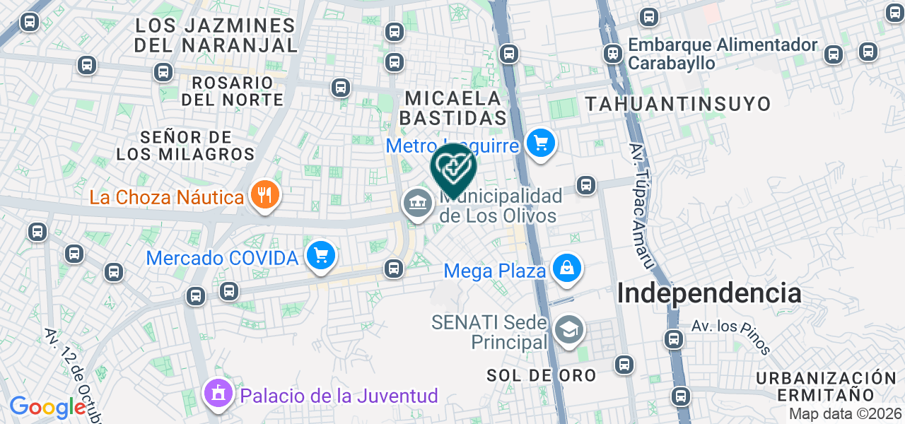Mapa de Dental Villalva