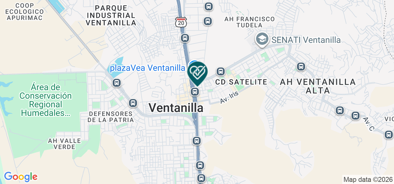Mapa de Consultorio Dental Fuentes