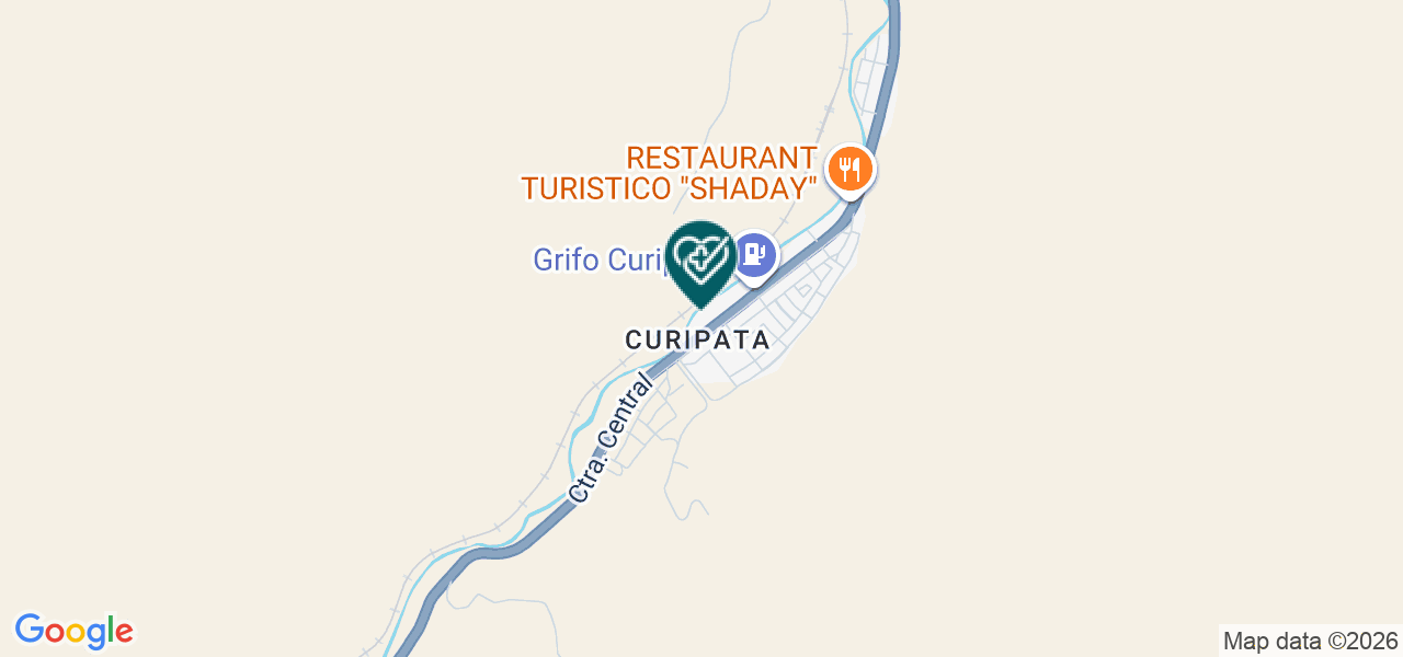 Mapa de Natclar la Oroya