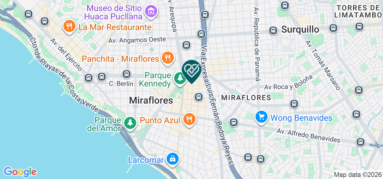 Mapa de Dental Procare