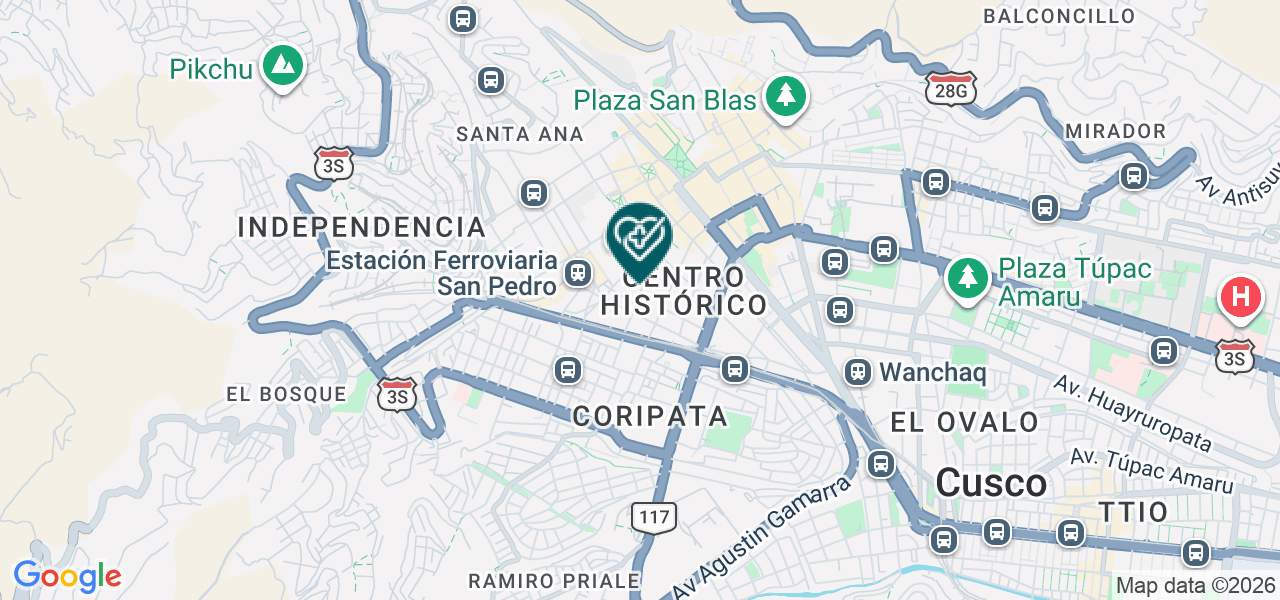 Mapa de Eco Baby K & X