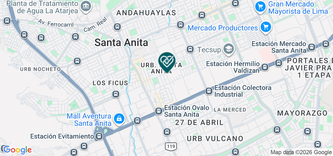 Mapa de Dento Salud