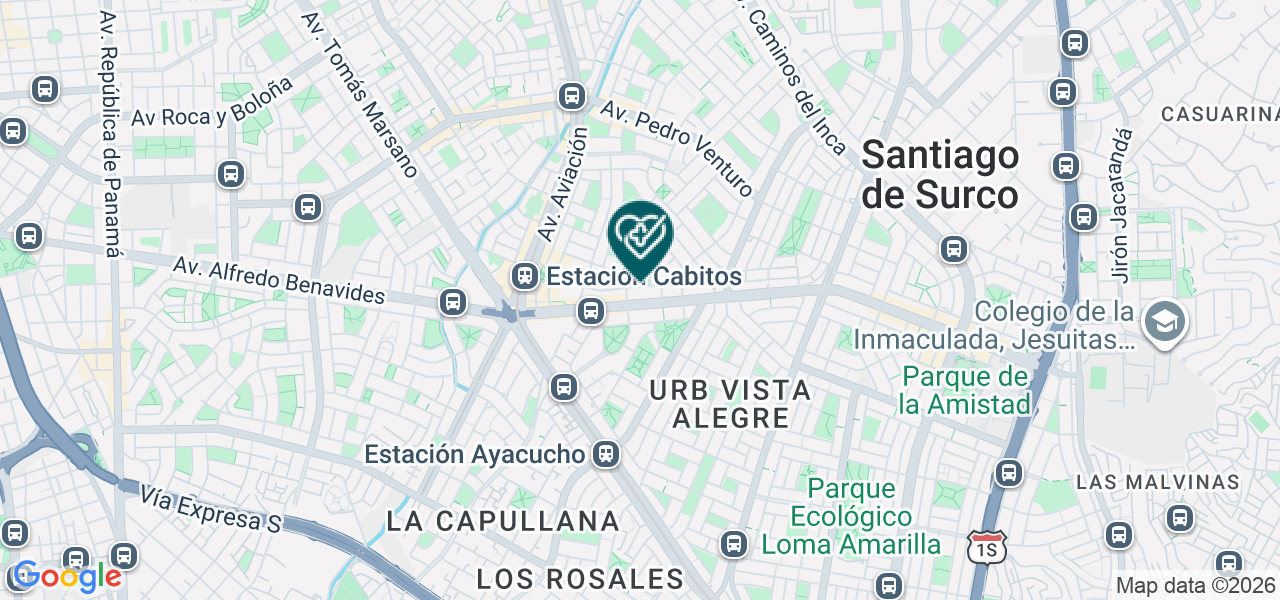 Mapa de Clinica Binomium
