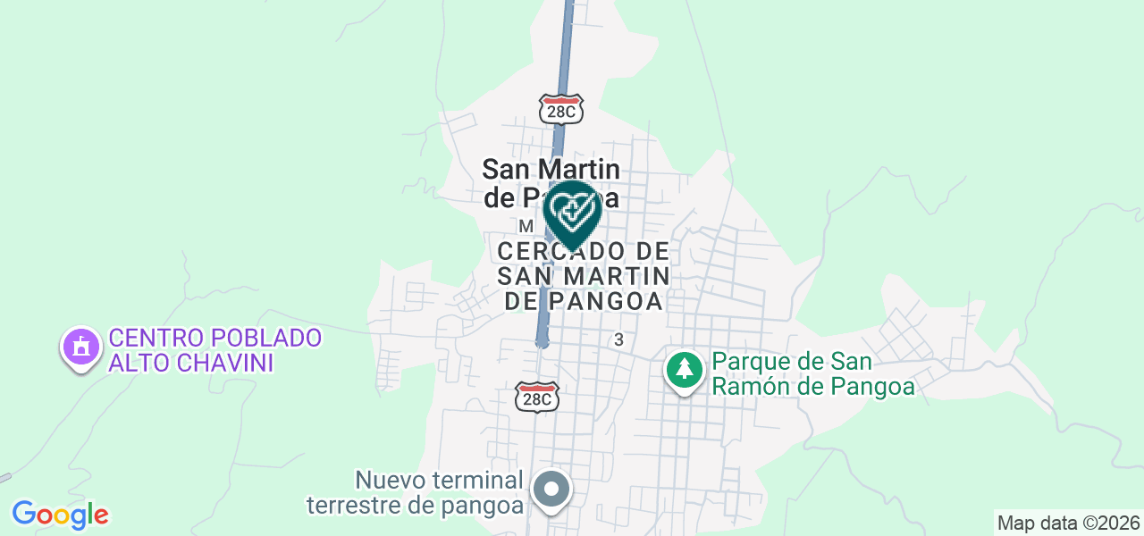 Mapa de Consultorio Medico San Martin de Porres