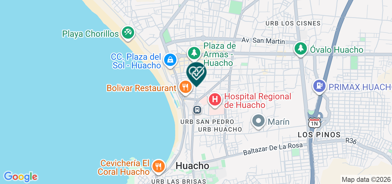 Mapa de Delgado Odontología Especializada