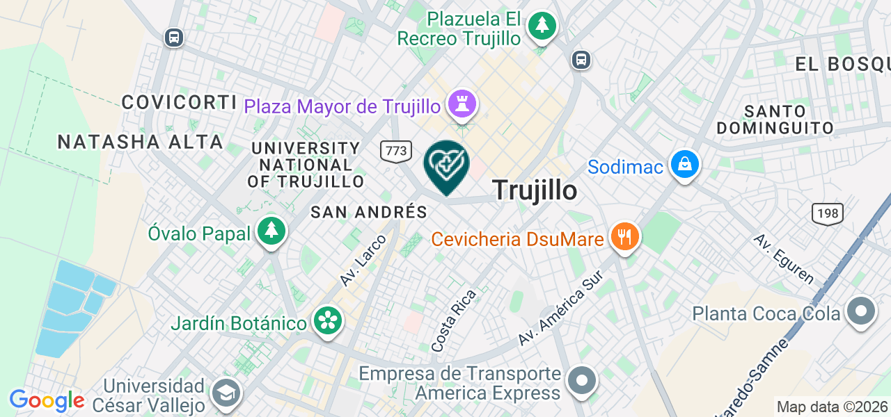 Mapa de Dental Esthetic
