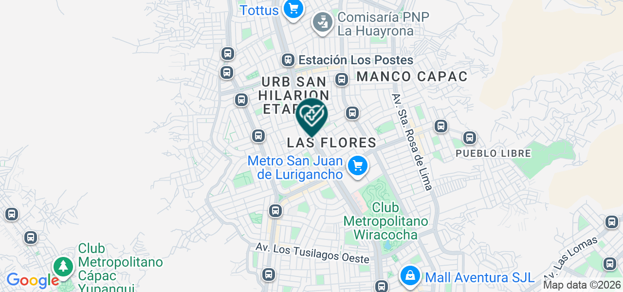 Mapa de Odontoclinic P&P