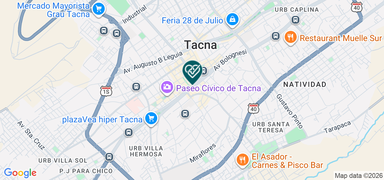 Mapa de Mg Vision