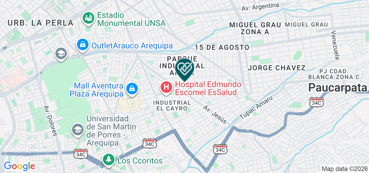 Mapa de Consultorio Medico