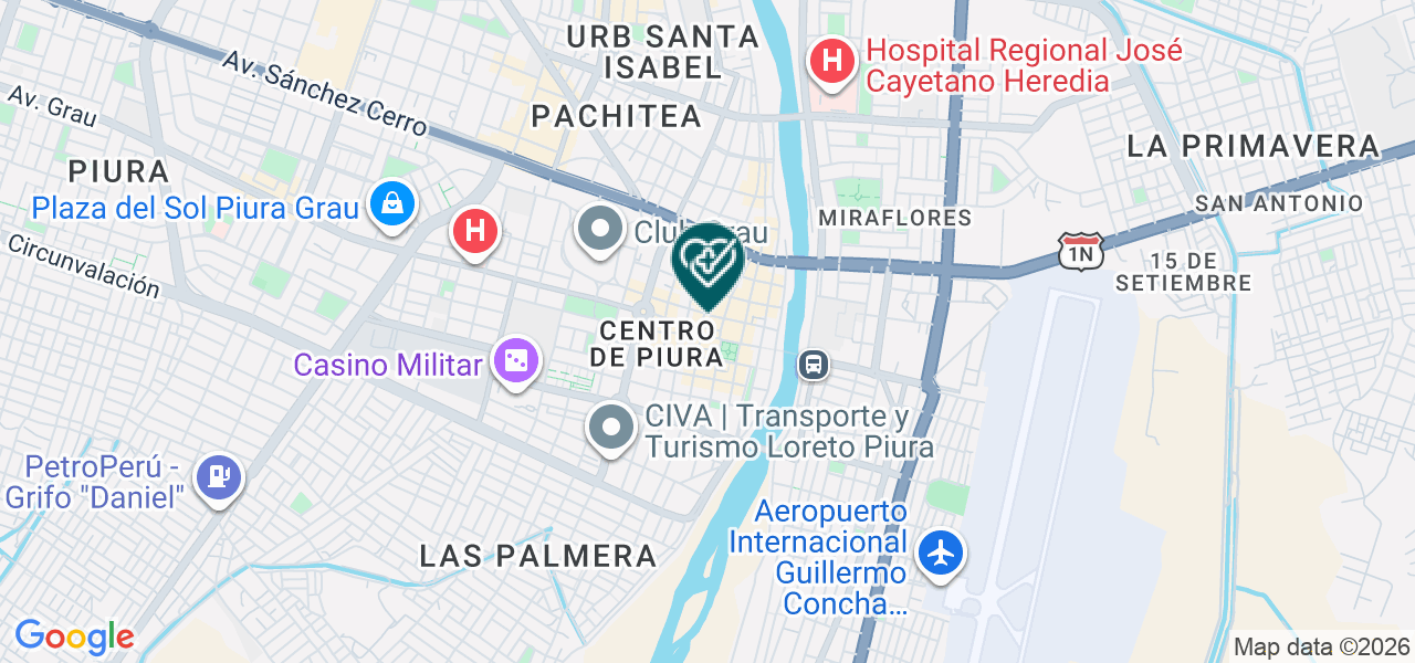 Mapa de Clinica Dental Ato del Avellanal