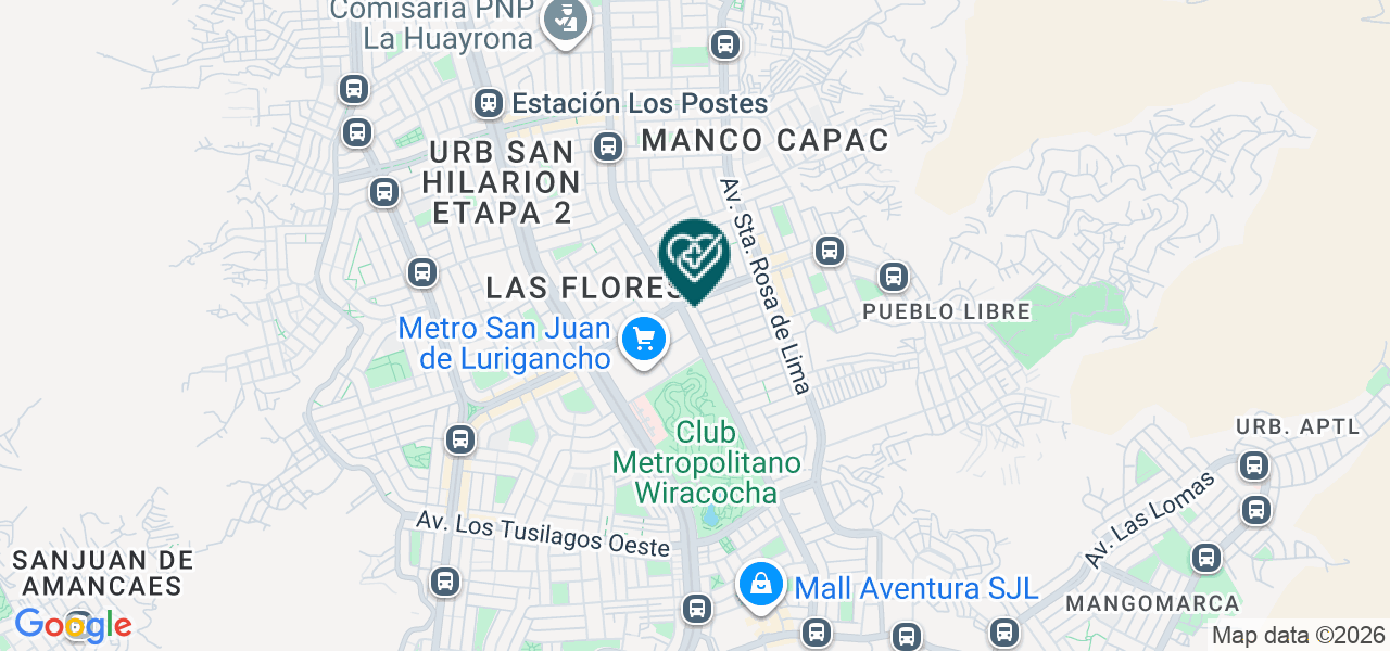 Mapa de Consultorio Nuestra Señora del Carmen