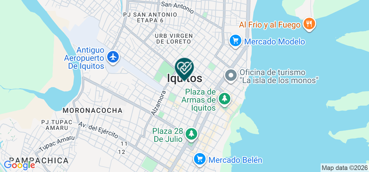 Mapa de Consultorio de Atencion Medica Especialidad Pediatria