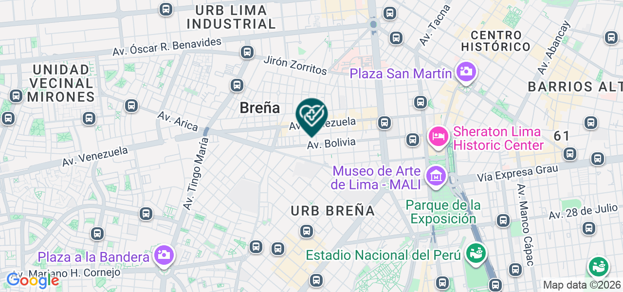 Mapa de Acevedo Luna Katty