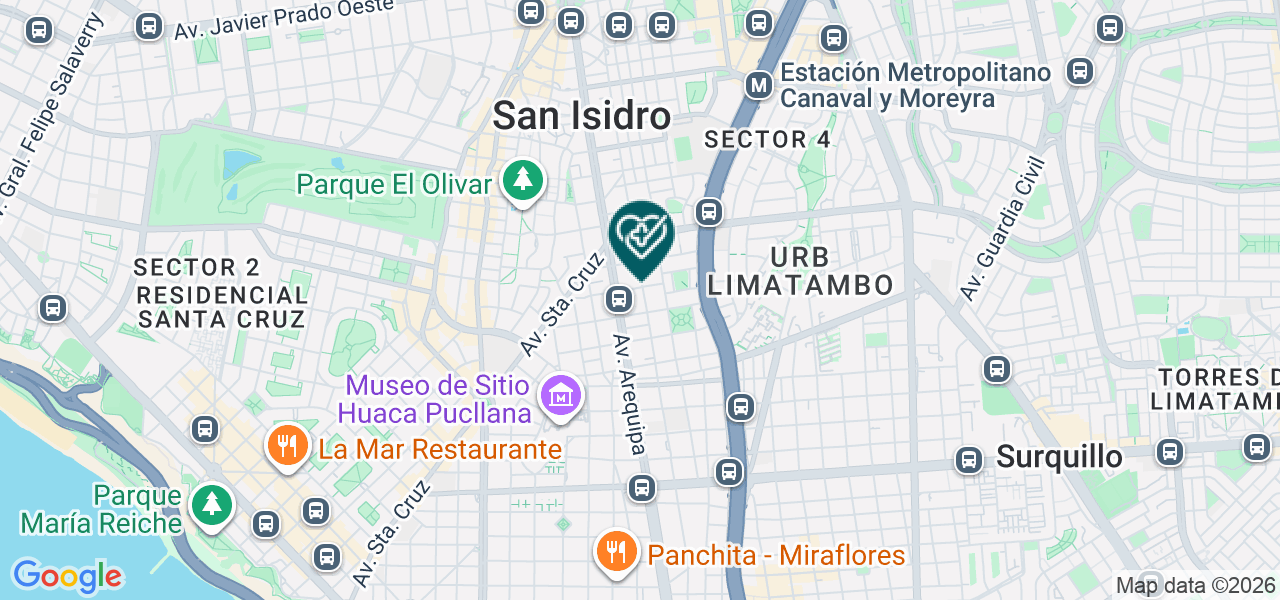 Mapa de Odontocred