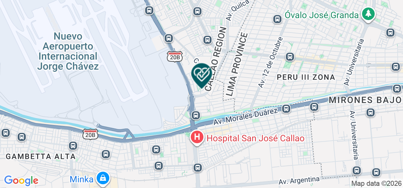 Mapa de Frannydent