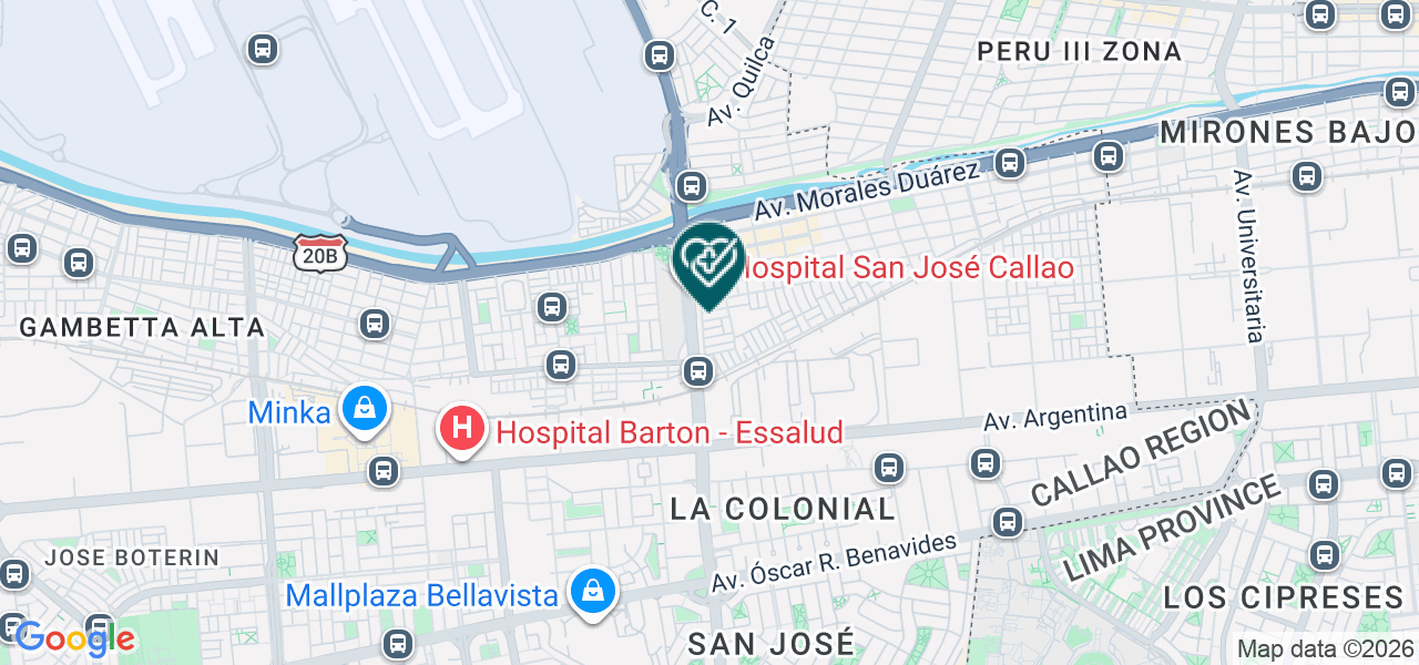 Mapa de Centro Odontologico Epecializado