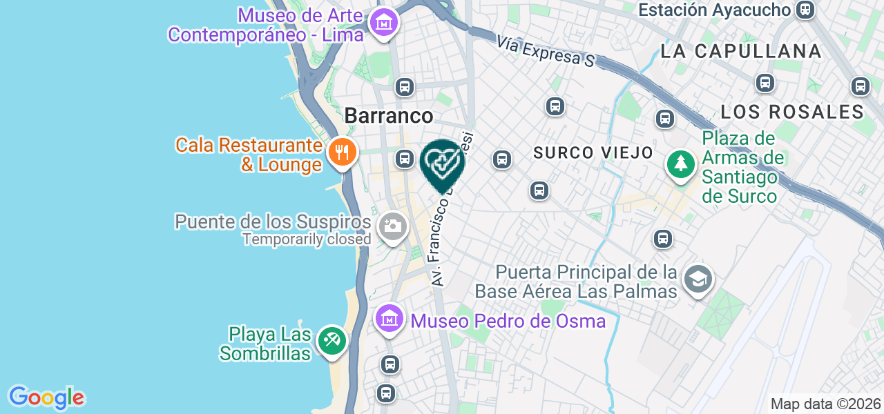 Mapa de Credi Dental