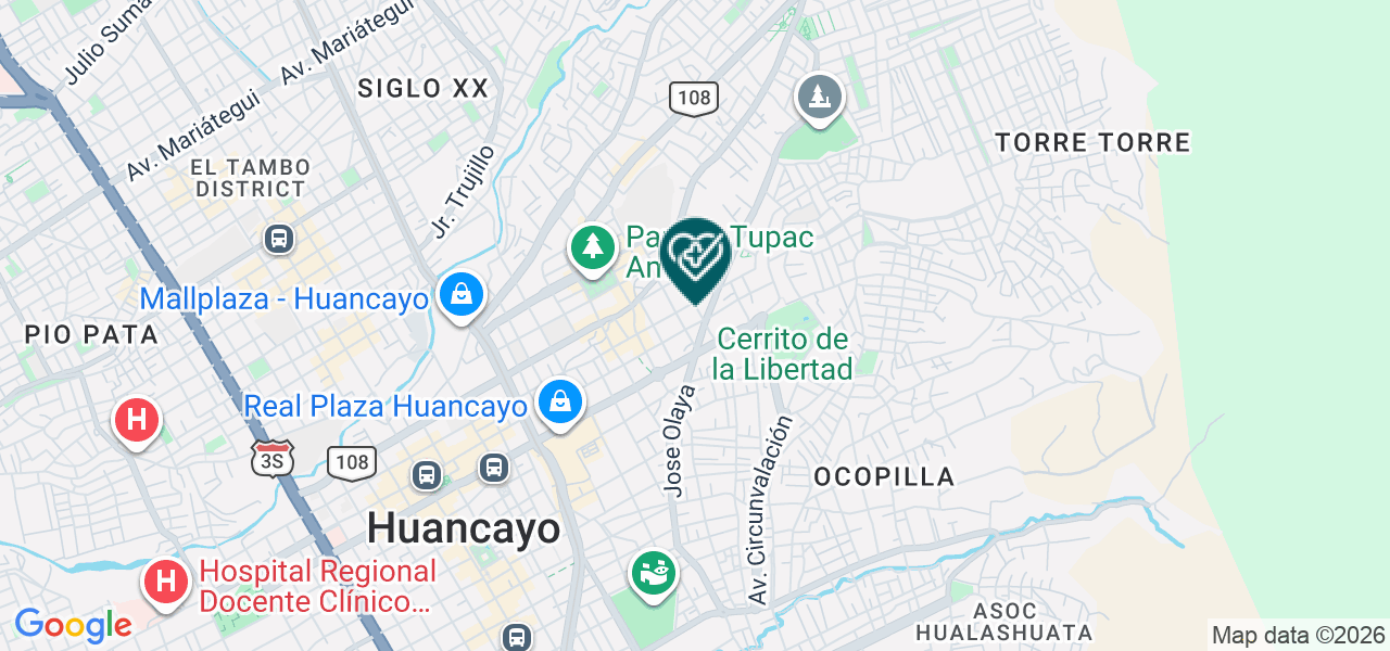 Mapa de Consultorio Especializado Mujer