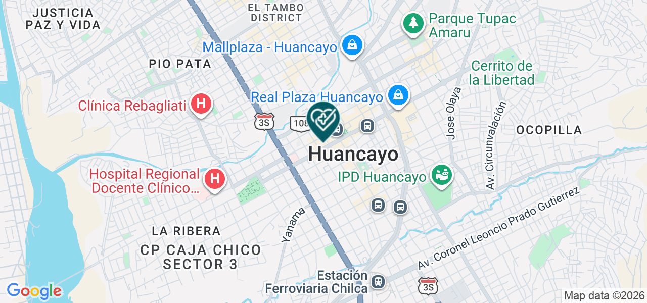Mapa de Servicios Medicos "vienna
