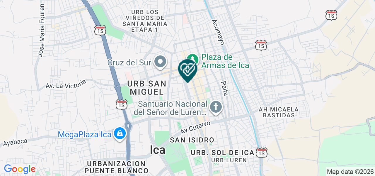 Mapa de Perudent