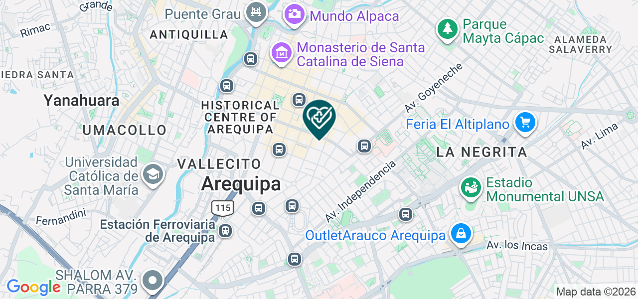 Mapa de Consultorio Odontologico