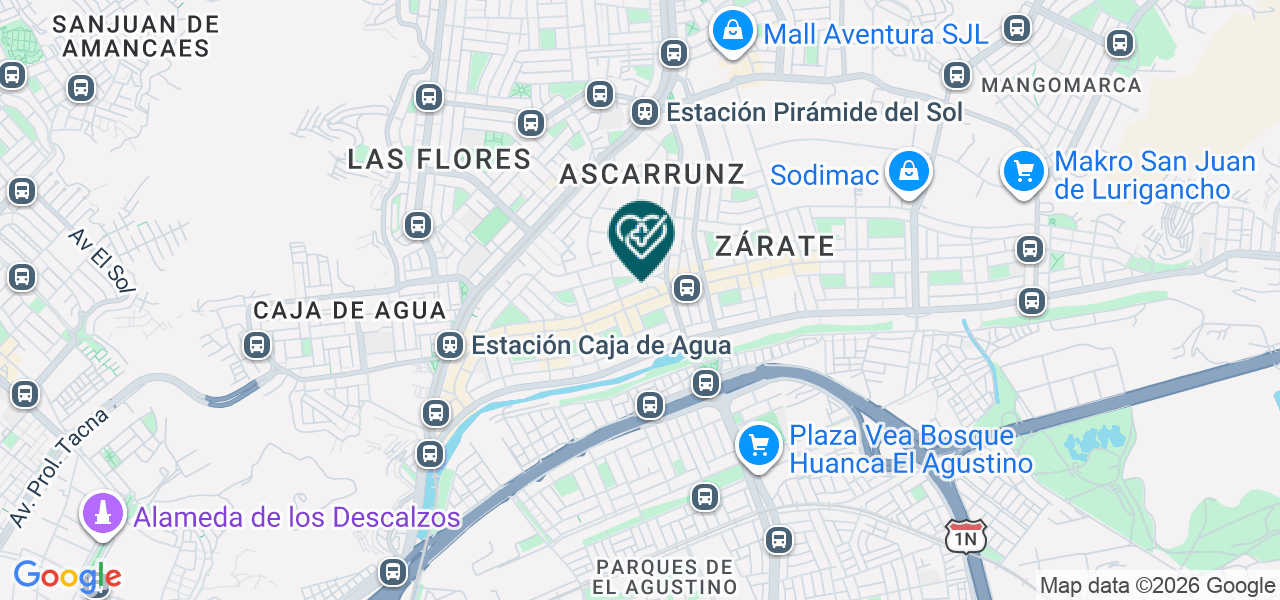 Mapa de Dr. Juan del Aguila L