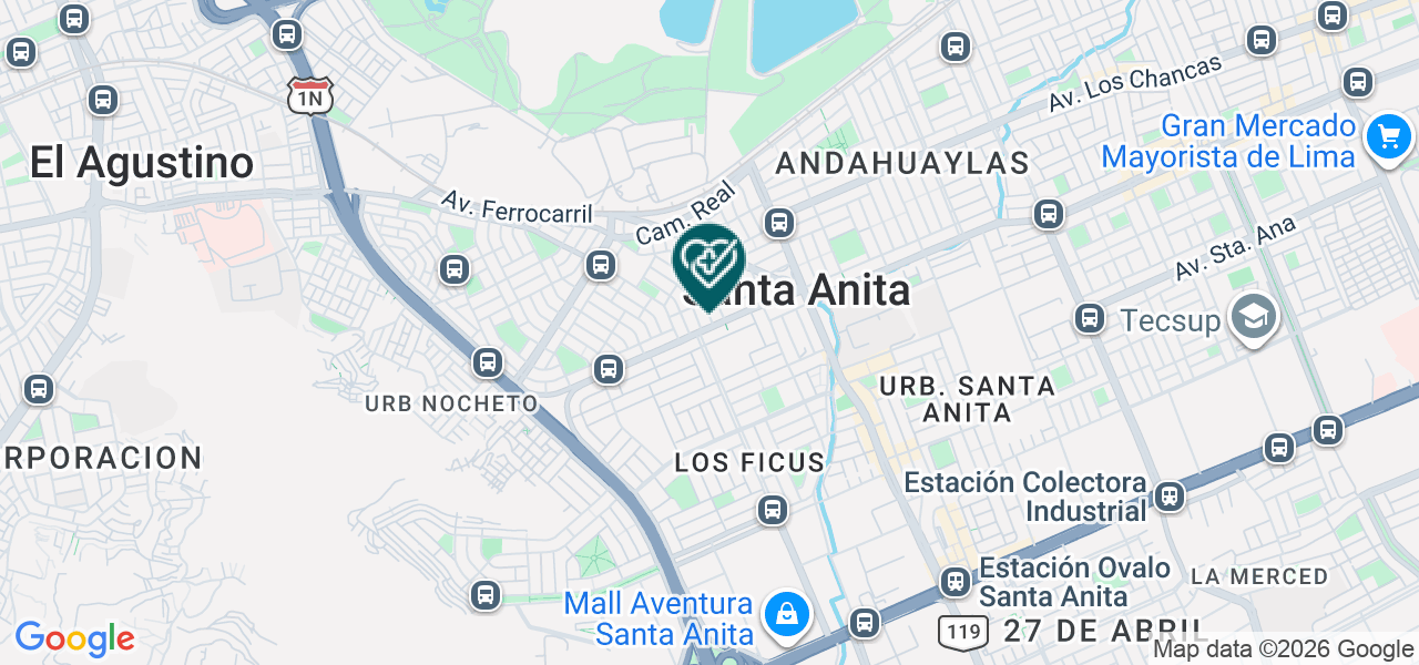 Mapa de Dc Sonrisas