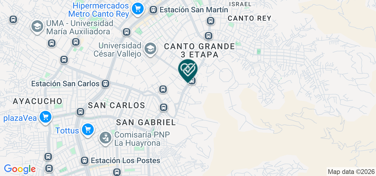 Mapa de James Miranda Cardenas