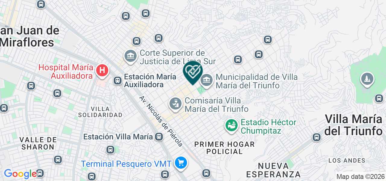 Mapa de Odonto&salud