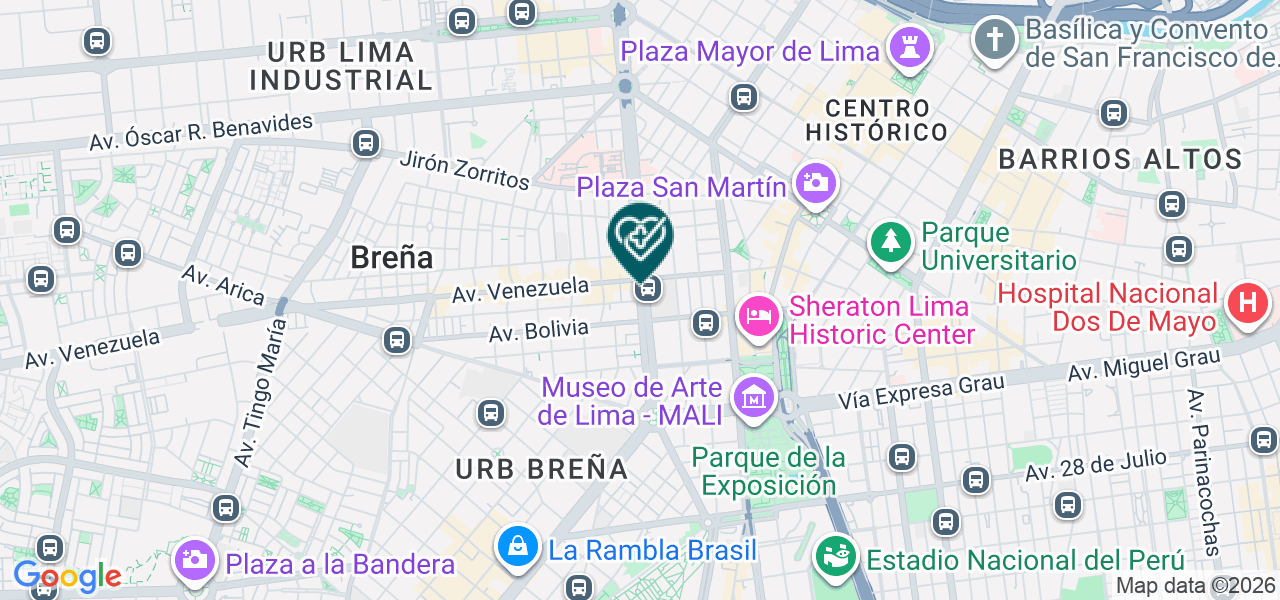 Mapa de Consultorio de Medicina General