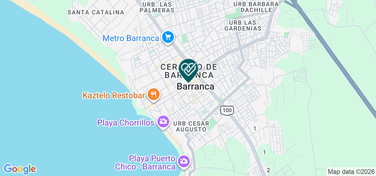 Mapa de Clínica Odontológica Dr. Dents