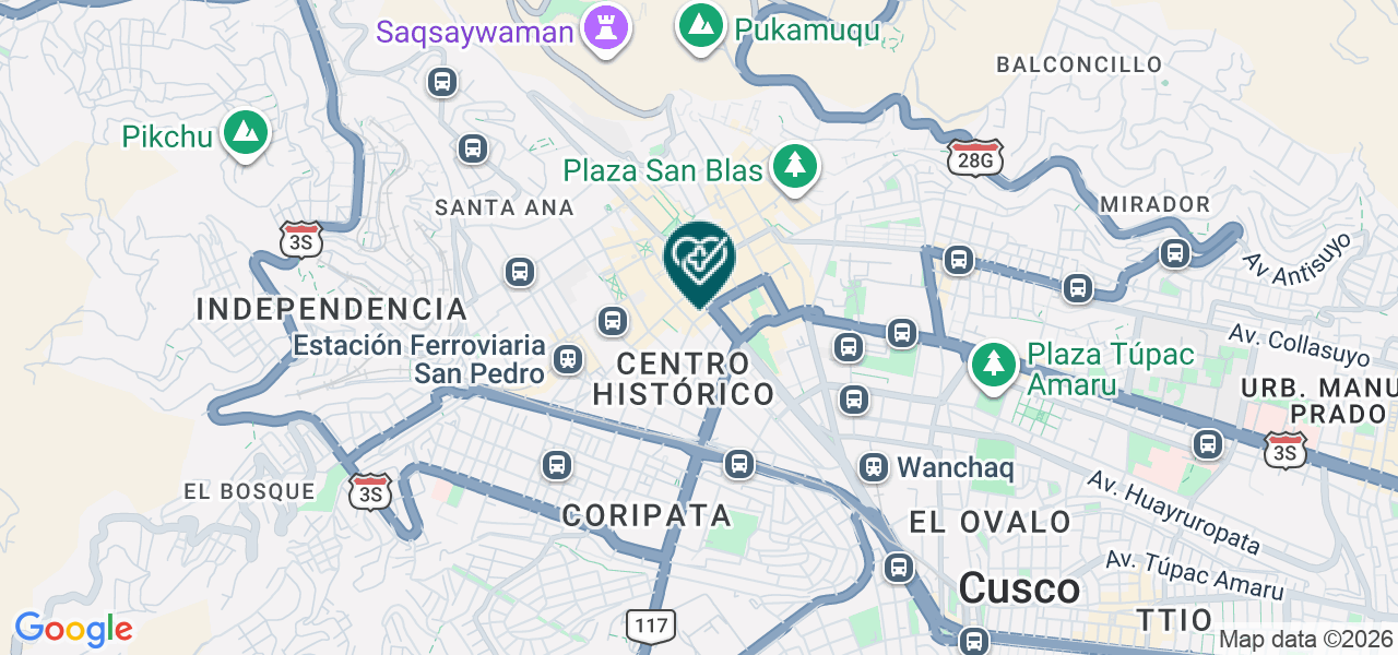 Mapa de Hermana Josefina Serrano