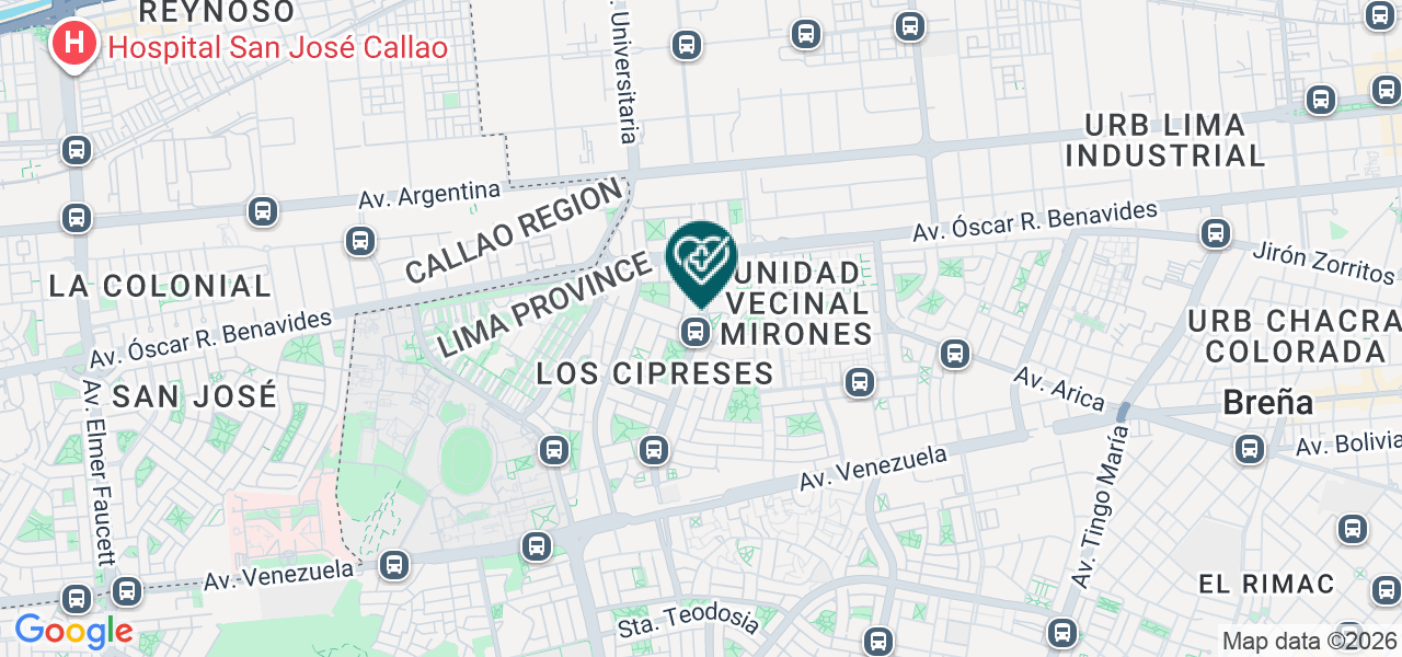 Mapa de Carident