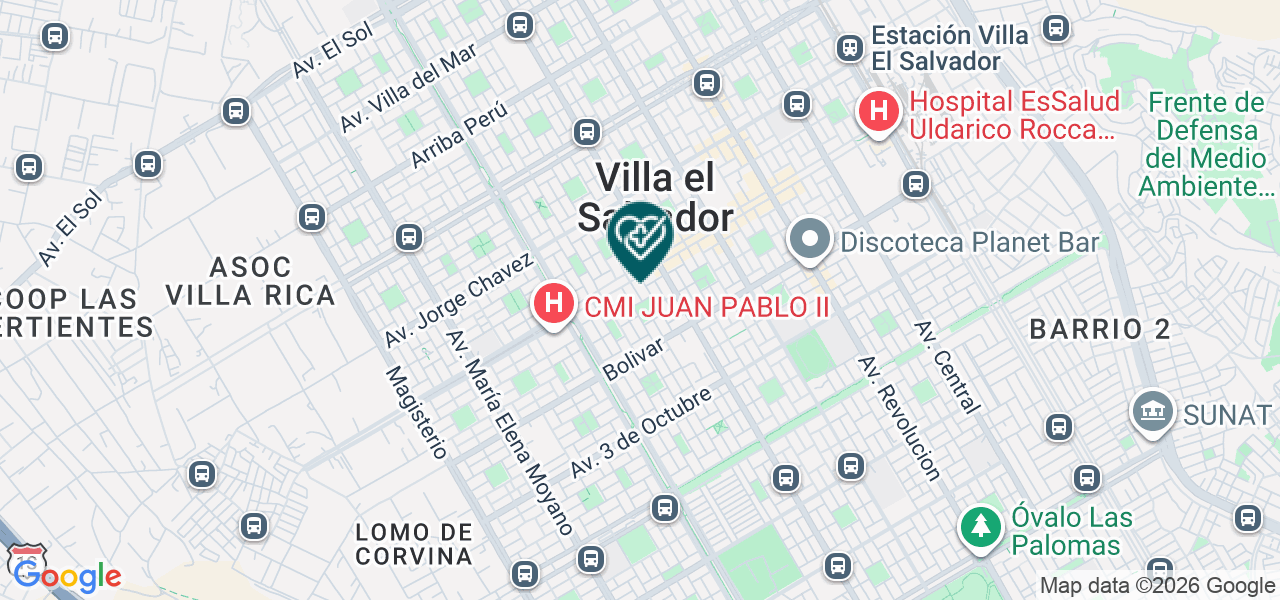 Mapa de Centro Medico Nutrivida