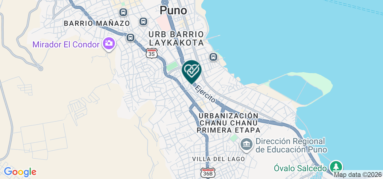 Mapa de Servi Medic
