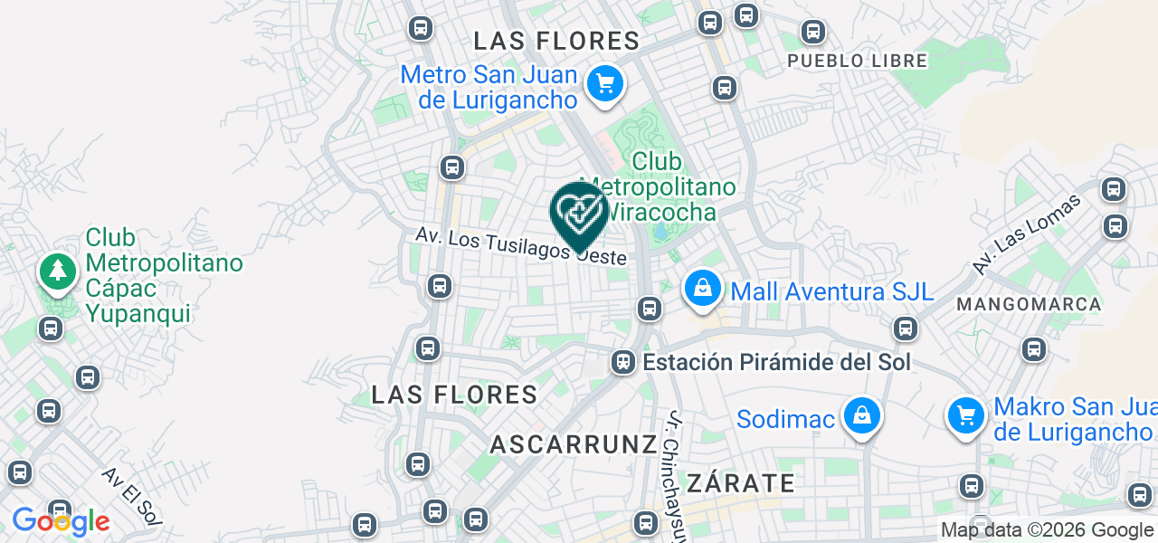 Mapa de Consultorio Dental Villanueva