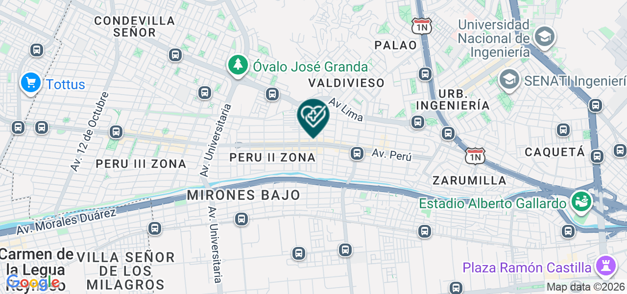 Mapa de Sodeintegral S.A.C