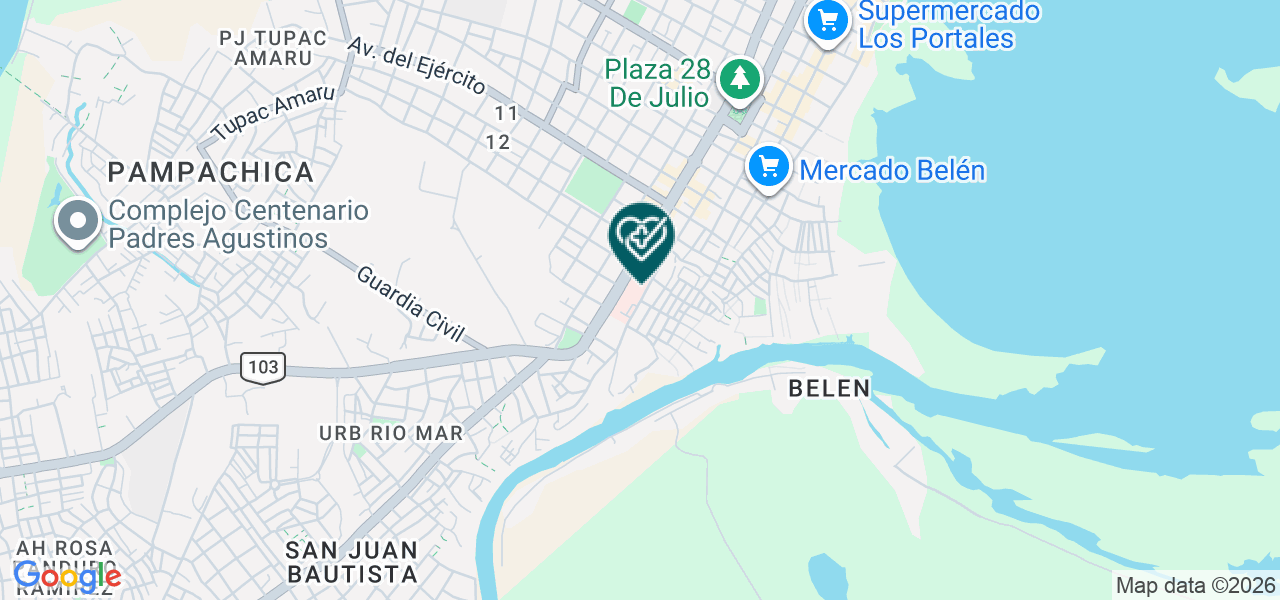 Mapa de Centro Médico "jesucristo Sanador