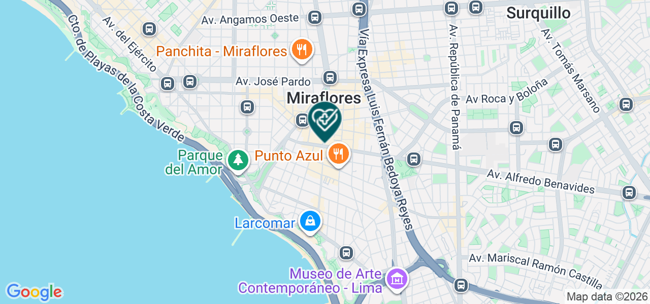 Mapa de Dentiss Odontologia Integral S.A.C.